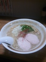 「超濃厚白湯ラーメン　７５０円」@麺匠ようすけ 鶏煮亭の写真