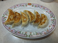 「餃子231円(無料券で無料)＆天津麺472円」@餃子の王将 綾瀬駅前店の写真