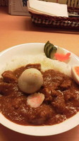 「復刻チキンカレー」@らあめん工房 まんぼぉの写真
