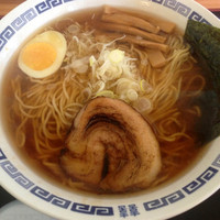 「ラーメン　600円」@朝日屋の写真