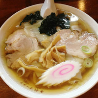 「ワンタンメン　650円」@手打ラーメン成味の写真