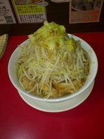 「豚ラーメン(830円)」@用心棒の写真