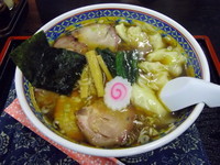 「ワンタンチャーシュー麺」@手打中華もめんの写真