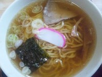 「中華そば550円」@山辺栄屋支店の写真