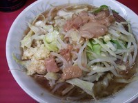 「ぶた５枚入り小ラーメン」@ラーメン二郎 環七一之江店の写真