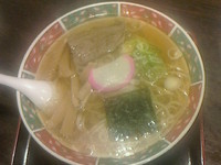 「ラーメン600円」@栄屋本店の写真