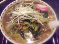 「山形らーめん大盛1100円」@栄屋本店の写真