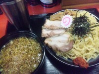 「つけ麺(しょうゆ味)大盛850円」@寅真らーめんの写真