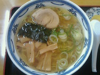 「中華そば６００円」@さたけ 中山店の写真