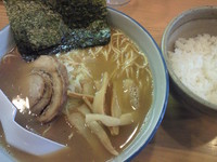 「鶏白湯醤油￥580+セットライス￥120」@麺場 鶏源 TORIGEN 黄金町店の写真