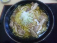 「肉中華（温）大盛７００円」@そば処 つる福の写真