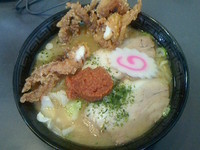 「げそ天みそラーメン・中太麺800円」@有頂天の元祖の写真