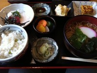 「限定ランチ（10食）」@そば処 暁庵の写真