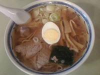 「中華そば大盛７００円」@皿谷食堂の写真