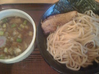 「魚介豚骨濃厚つけ麺大盛730円」@つけ麺 心心の写真