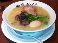 「らーめん 　あっさり豚骨「一番釜」スープ」@博多豚骨たかくら 武蔵小杉店の写真