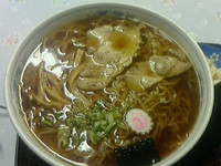 「中華そば大盛６５０円」@愛染の写真