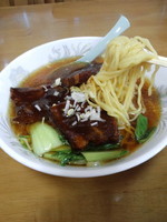 「豚角煮麺大盛り(780円)」@揚州人家の写真