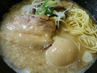 「豚”竜らあめん（５００円）＋味玉（１００円）」@豚゛竜らあめん 亀戸店の写真