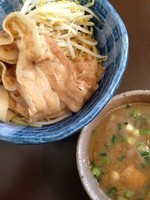 「肉つけ麺（９５０円）・大盛」@麺藤田の写真