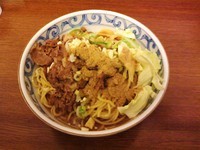 「限定　牛麺　大盛(700円+100円)」@一刀斎の写真