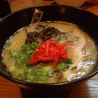 「博多ラーメン(こいめ・ハリガネ)」@博多ラーメン 田中の写真
