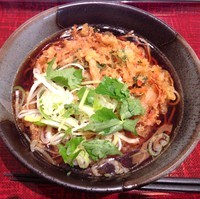 「かき揚げそば（￥410）」@生そば・うどん あずみ 大崎店の写真