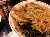 「燕三条系背油そば大盛油増し」@宮崎郷土料理 どぎゃんの写真