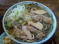 「肉そば（冷）」@といやの写真