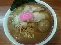「味玉らー麺こってり750円」@らー麺 たまや零式の写真