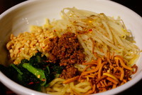 「汁なし担々麵（大盛、辛さ増し）」@自家製麺ほうきぼし 神田店の写真