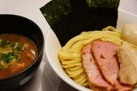 「特製つけ麺（中盛無料）」@麺処 ほん田 東京駅一番街店の写真