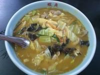 「カレーラーメン ￥680」@ラーメン専門店 蝦夷 日高店の写真