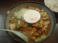 「回鍋肉玉麺＋ライス」@えぞ松 神楽坂支店の写真