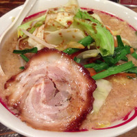 「野菜ラーメン」@千石自慢らーめん 王子店の写真