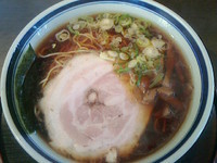 「しょうゆらーめん720円大盛100円増し」@支那そば 山岸家の写真