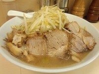 「ラーメン（野菜少なめ ・ニンニク無し・ カラメ）」@自家製ラーメン 大者の写真