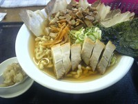 「チャーシューメン かため」@麺屋酒田inほなみの写真