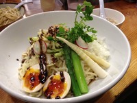 「油そば大（280g）」@銀座 朧月の写真