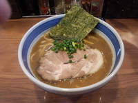 「濃厚和風エビ辛し中華そば」@浜屋 五反田店の写真