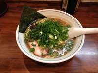 「ねぎ増しそば」@中華そば むらさき山の写真