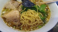 「醤油 中華そば 750円（大盛無料210g）」@中華そば こむぎの写真