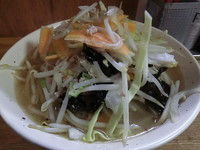 「野菜 タン麺（750円）＋大盛り（100円）」@丹行味素 菊名店の写真