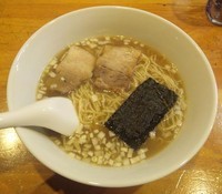 「煮干しそば：750円」@煮干しそば 暁の写真