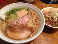 「あっさり魚出汁（醤油） 650円」@はりけんラーメンの写真