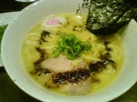 「芳醇鶏白湯ラーメン＋ネギミックス」@麺屋 藤しろ 飯田橋店の写真