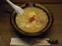 「天然とんこつラーメン」@一蘭 横浜西口店の写真