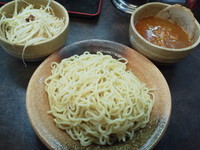 「つけ麺：太麺　（大盛り）」@ハルピンラーメン 松本並柳店の写真