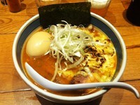 「みそらーめん　＋　煮玉子」@中華そば しんの助の写真