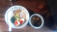 「特製つけ麺」@麺屋 ORIGAMIの写真
